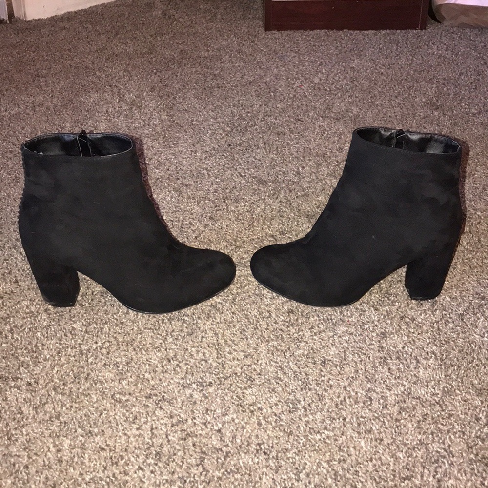Black booties